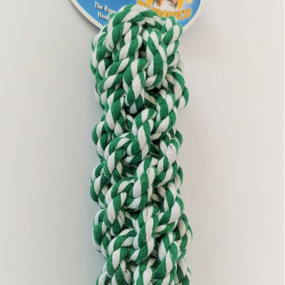 Dog Holiday Stocking Stuffed with Goodies - Green Bone Shape NWT - Picture 6 of 8